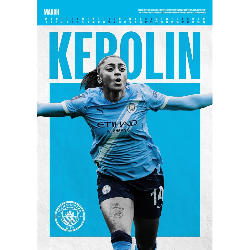 Manchester City Deluxe 2027 Calendar Football Gifts Online