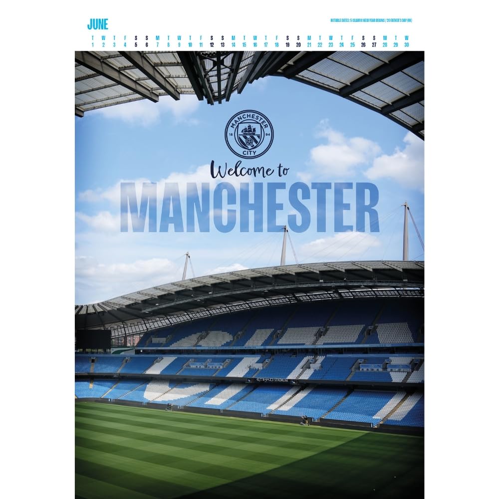 Manchester City Deluxe 2027 Calendar Football Gifts Online