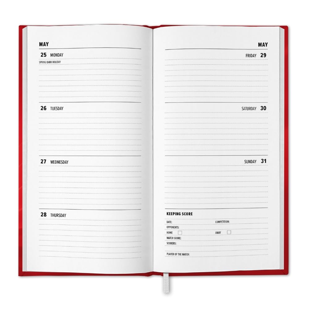 Liverpool FC 2027 Slim Diary