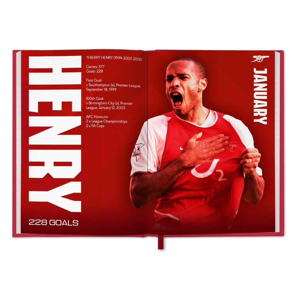 Arsenal 2027 A5 Diary Football Gifts Online