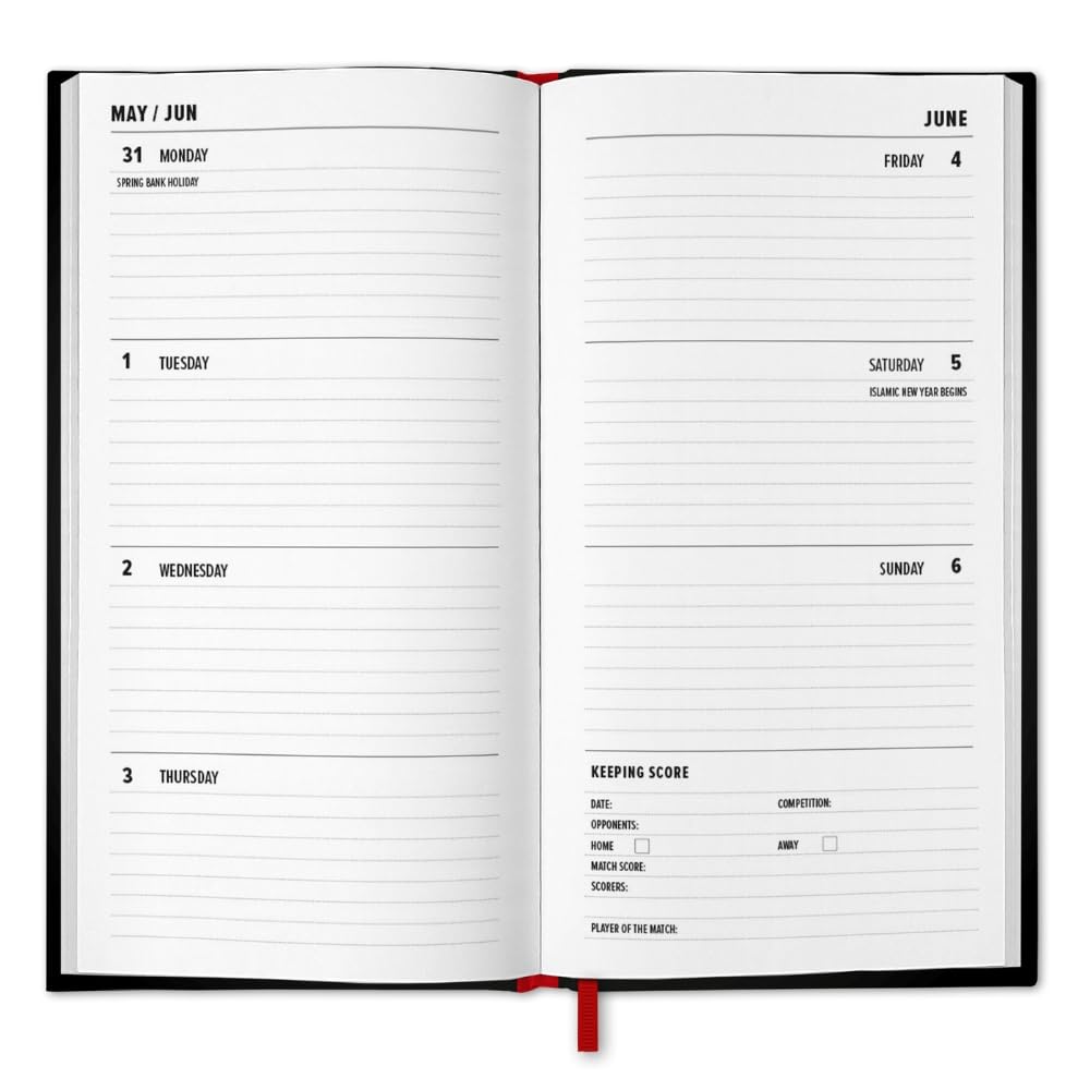 Manchester United 2027 Slim Diary