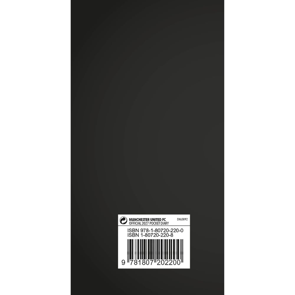 Manchester United 2027 Slim Diary