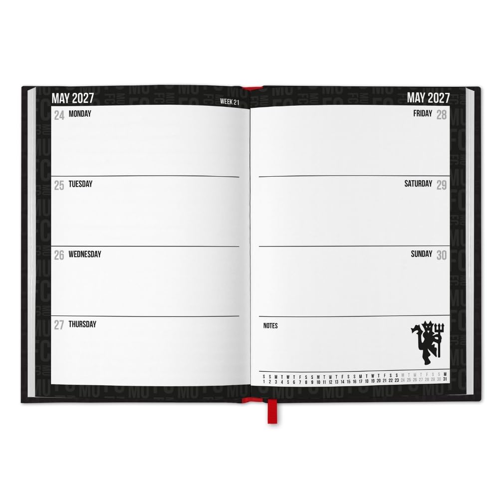 Manchester United 2027 A5 Diary