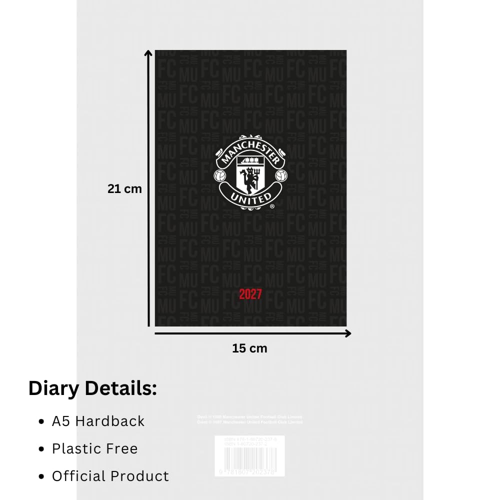 Manchester United 2027 A5 Diary