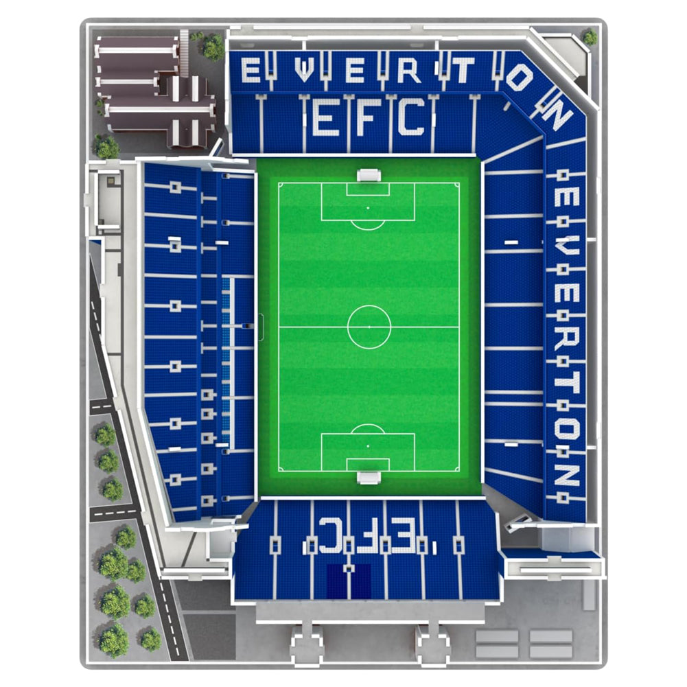 Everton Goodison Park Commemorative 3D Stadium Puzzle