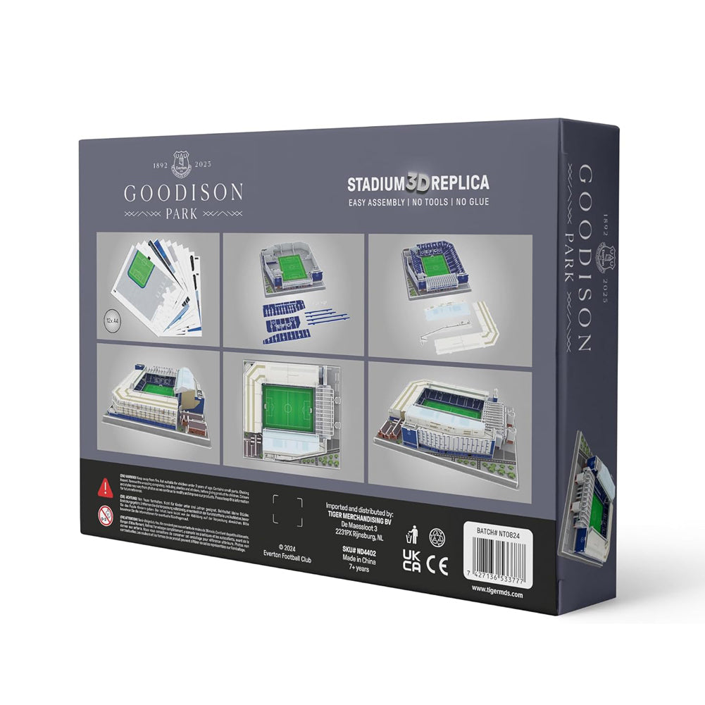 Everton Goodison Park Commemorative 3D Stadium Puzzle