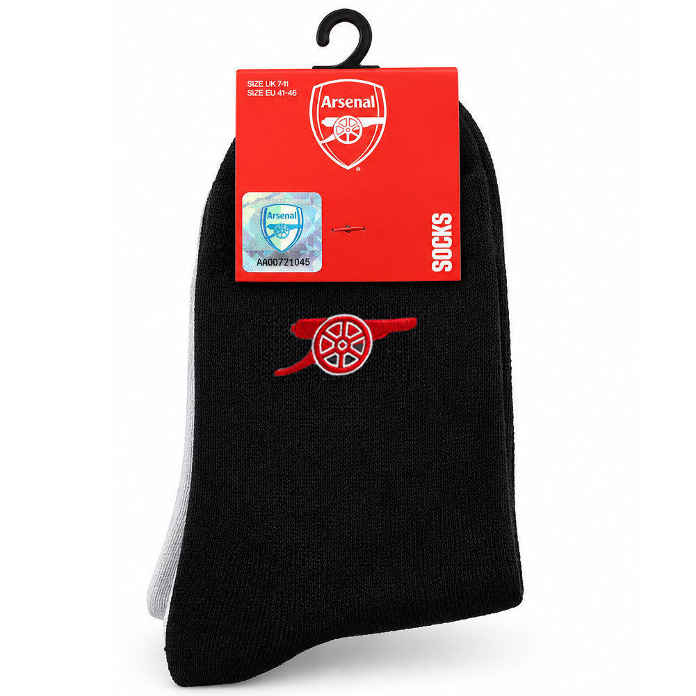 Arsenal Adult's Ankle Socks (3 Pack)