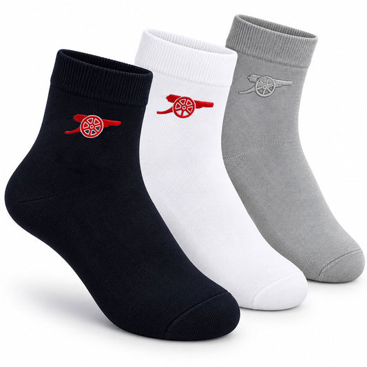 Arsenal Adult's Ankle Socks (3 Pack)