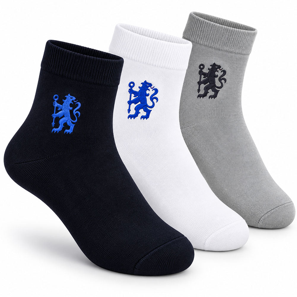 Chelsea FC Adult's Ankle Socks (3 Pack)