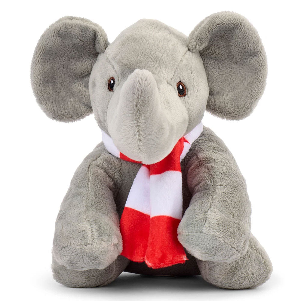 Arsenal plush elephant, alternate view - Football Gifts Online