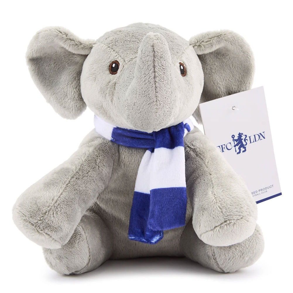 Chelsea FC plush elephant, additional view - Football Gifts Online