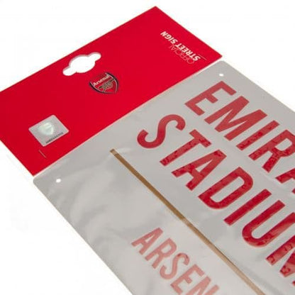 Arsenal FC Emirates Stadium Street Sign Packaged