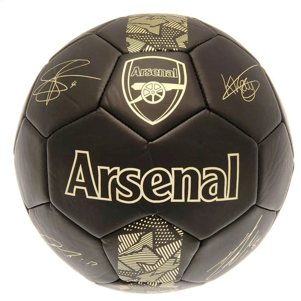 Arsenal Gold Phantom Signature Football | Buy Gifts for an Arsenal Fan ...