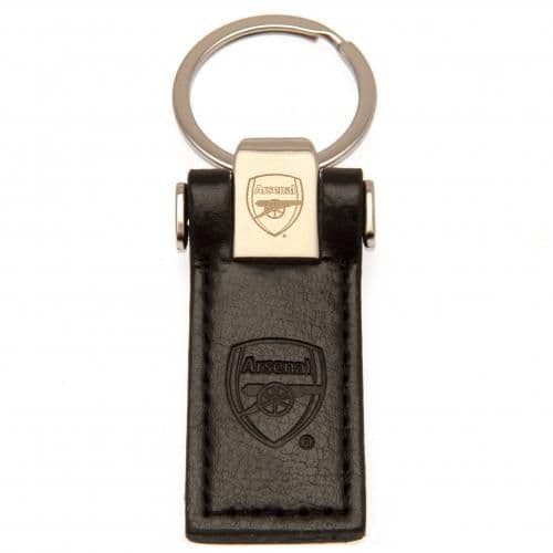 Arsenal FC Leather Key Fob Front