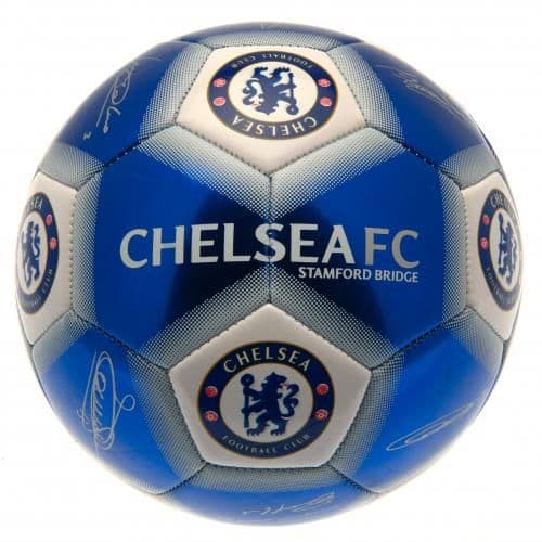 Chelsea FC Football with Signatures