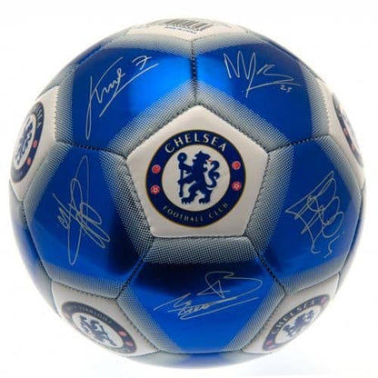 Chelsea FC Football with Signatures