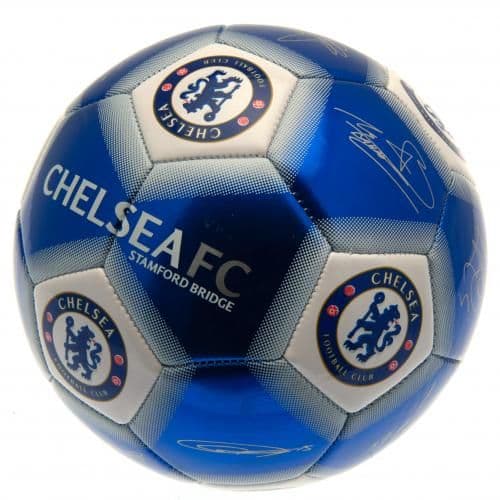 Chelsea FC Football with Signatures