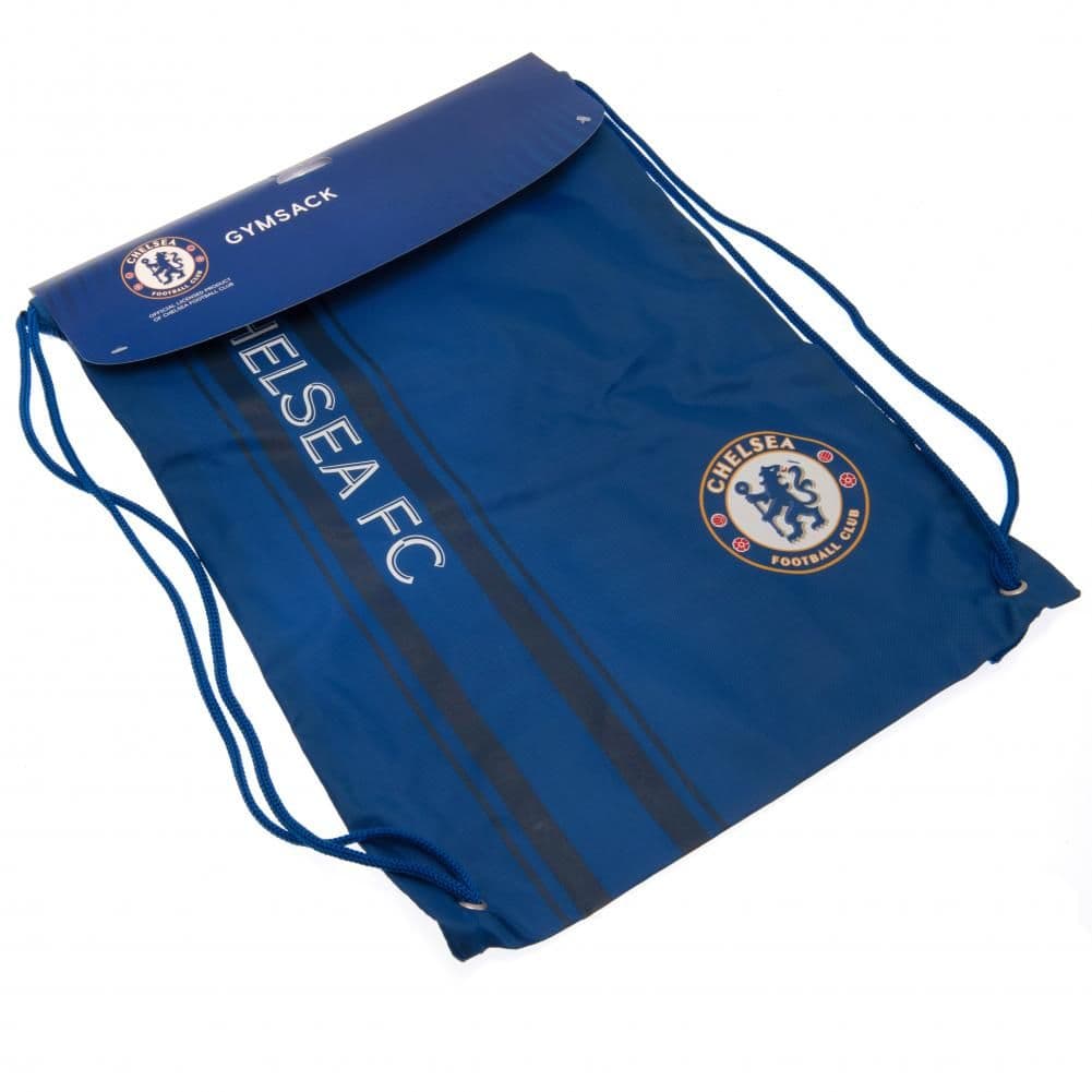 Chelsea FC Stripe Gym Bag Packaged