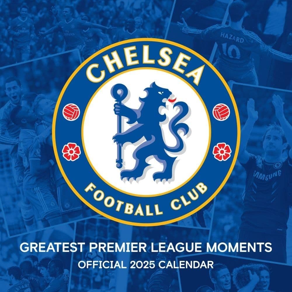 Chelsea FC Legends Square 2025 Calendar