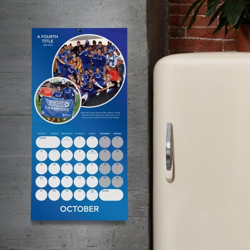 Chelsea FC Legends Square 2025 Calendar