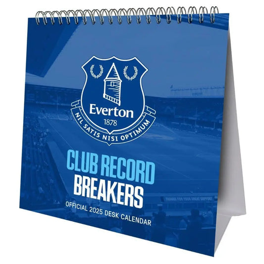 Everton FC 2025 Desktop Calendar