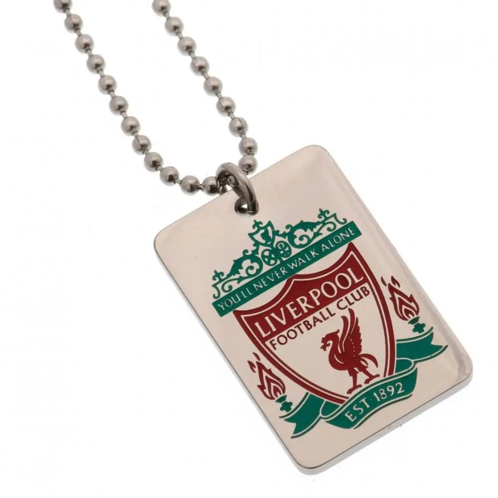 Liverpool FC Enamel Crest Dog Tag | Online Liverpool FC Club Shop ...