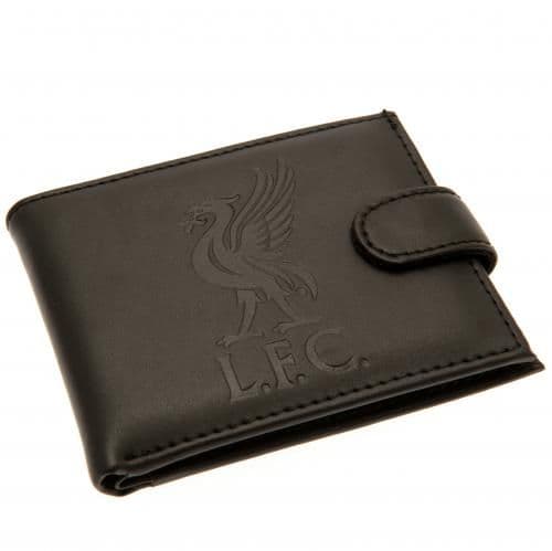 Liverpool FC Leather Wallet with Anti-Fraud Technology