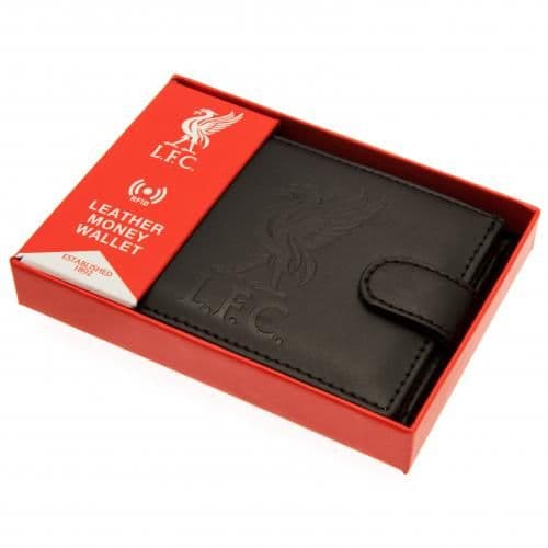 Liverpool FC Leather Wallet with Anti-Fraud Technology