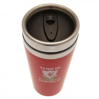 Liverpool FC This is Anfield Travel Mug Top View
