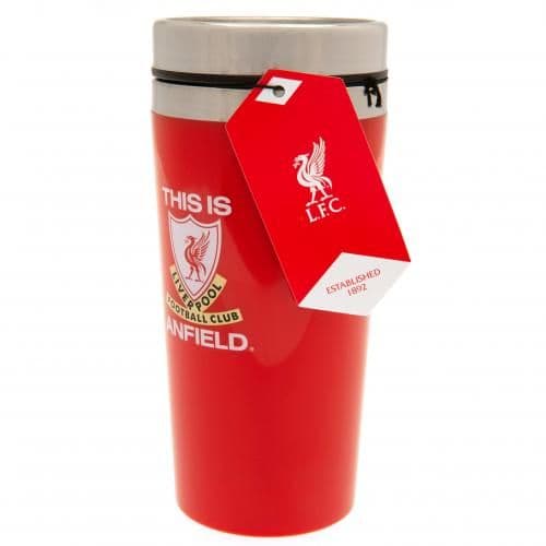 Liverpool FC This is Anfield Travel Mug with Tag